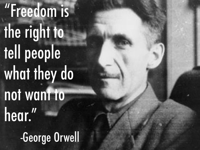 George Orwell Quotes on Freedom