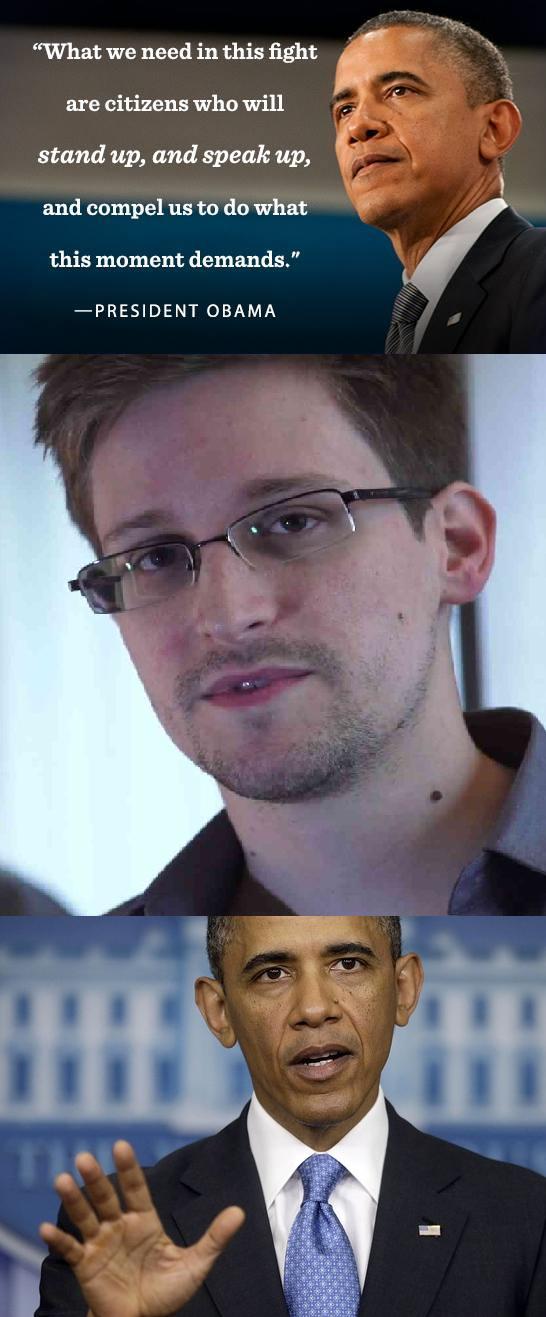 Obama Snowden