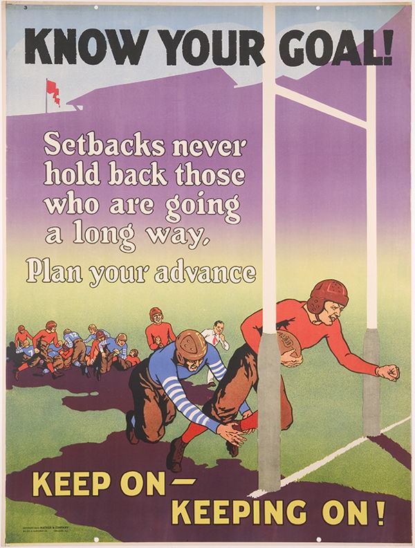 Mather Work Posters Know Your Goal