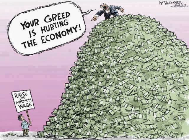 Minimum Wage And Greed