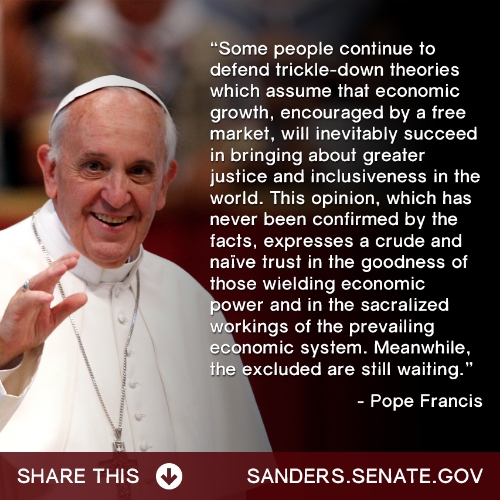 Pope Trickle Down