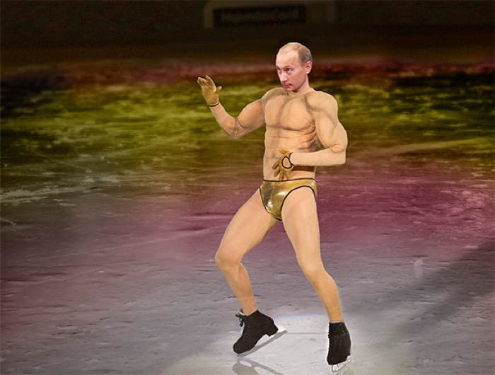 Putin Figure Skating.